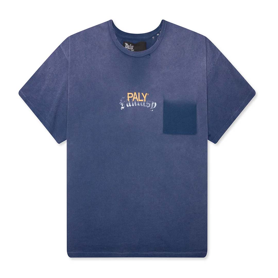 Paly Hollywood Core Logo Faded Navy Tee