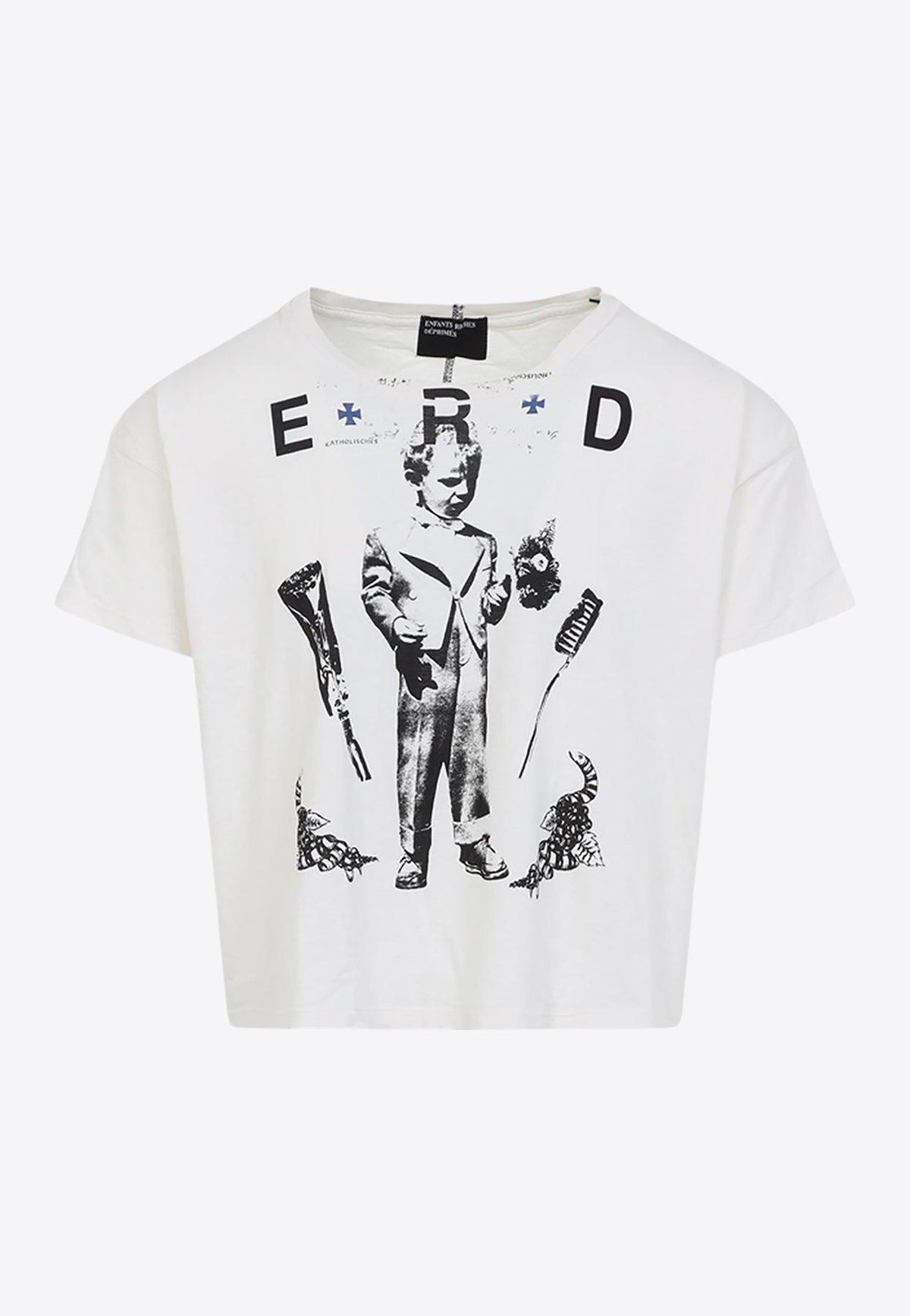 Enfants Riches Deprimes Katholisches Toothbrush T-Shirt White
