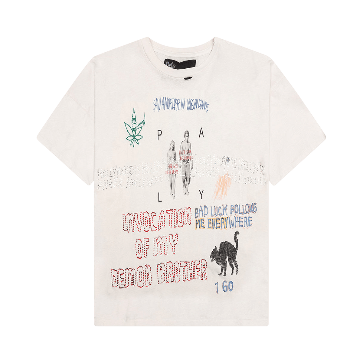 Paly Hollywood Legends T-Shirt 'Vintage White