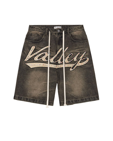 Vale Forever Skittles Denim Shorts