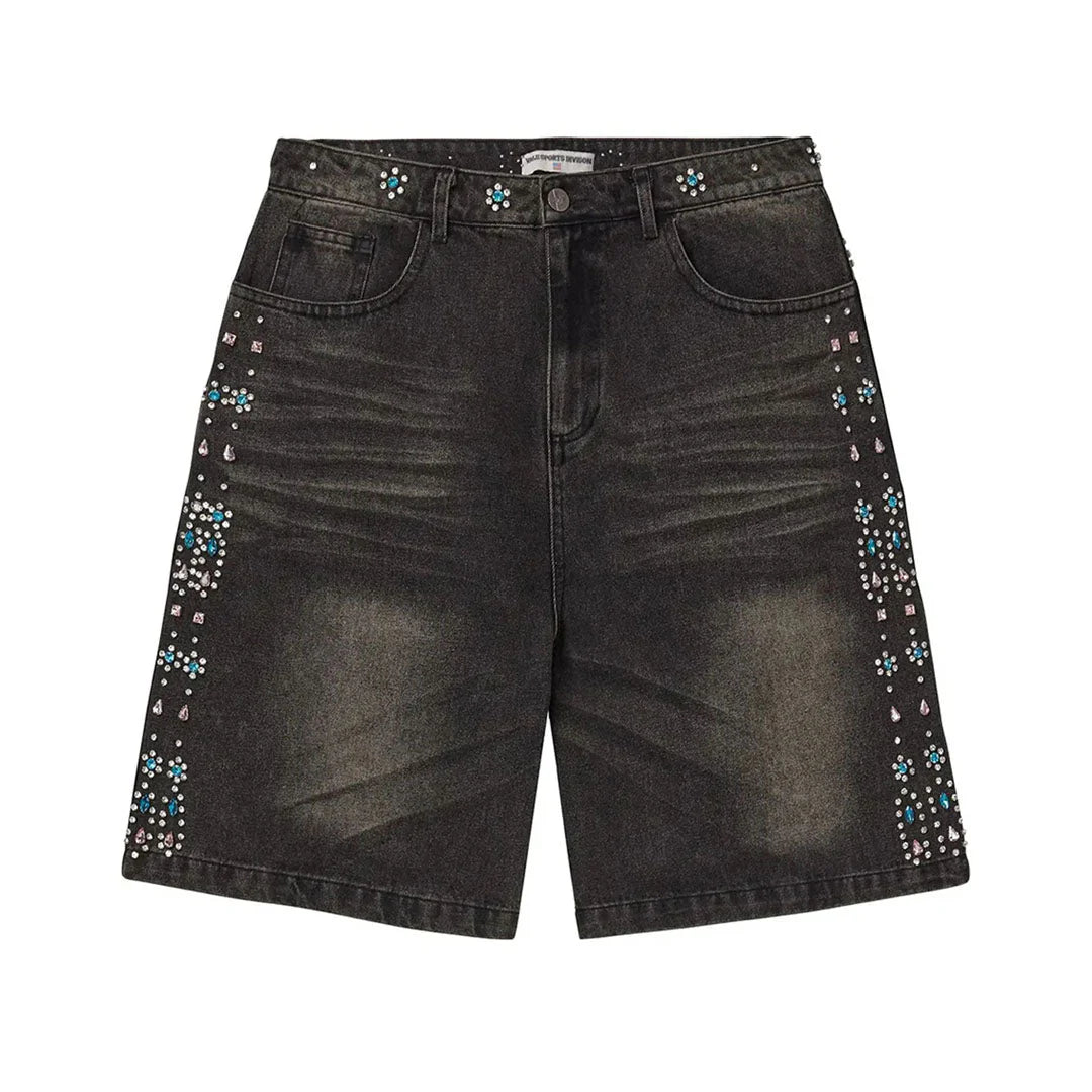 Vale Forever Candy Denim Shorts Brown