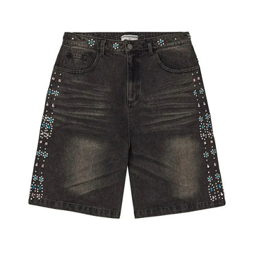 Vale Forever Candy Denim Shorts Brown