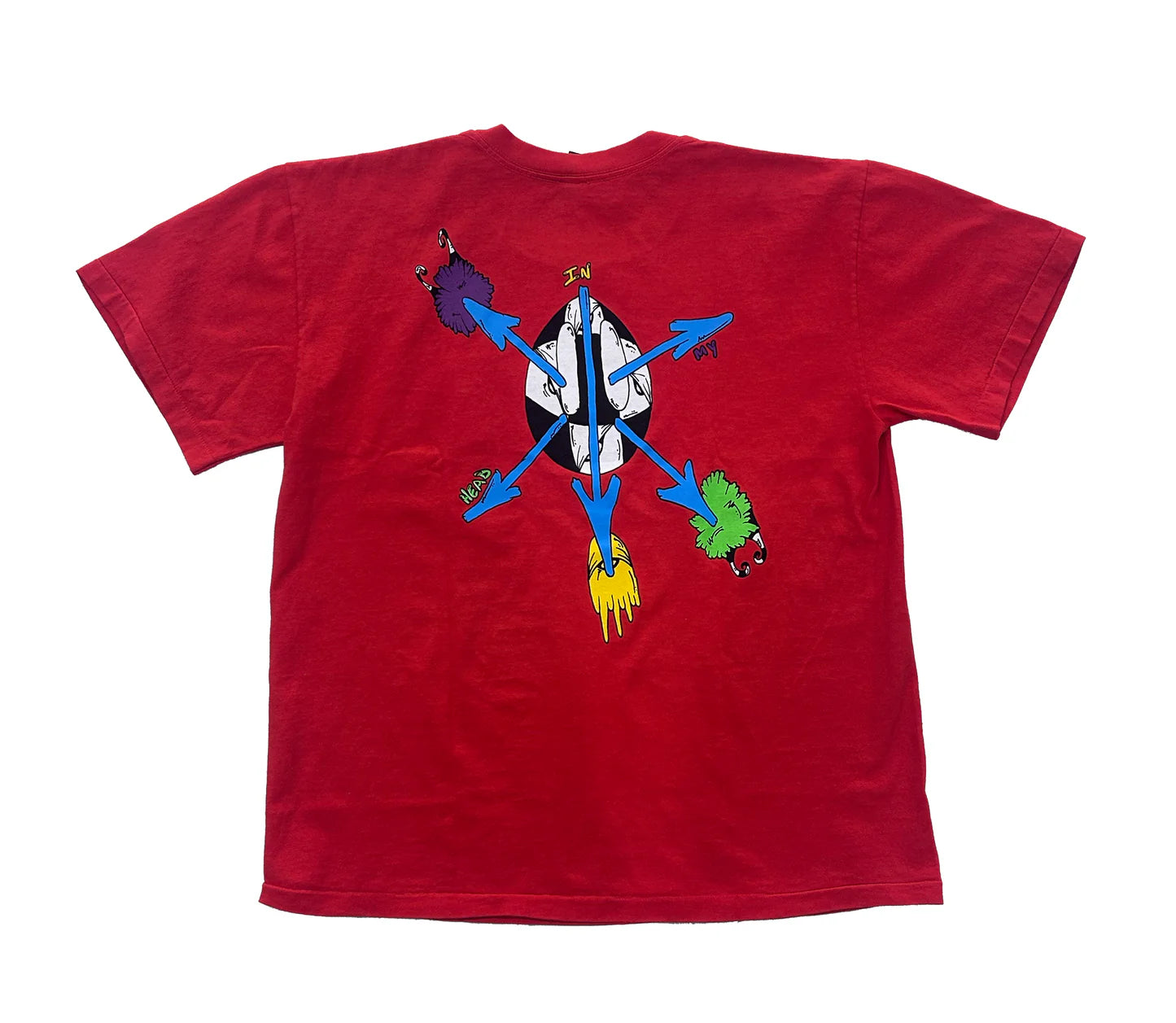 Matty Boy Anti Promo In My Head T-Shirt Red