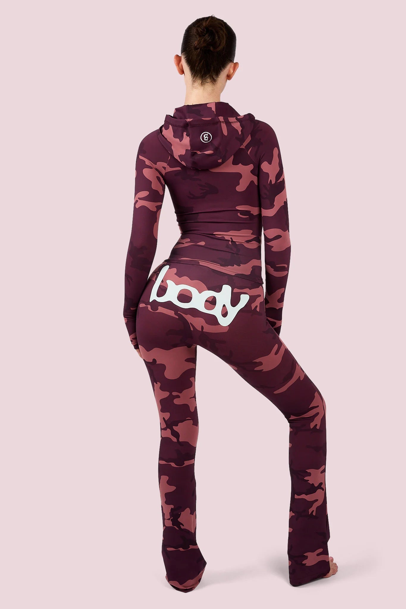 Body By Raven Berry Camo Suit