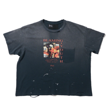 Paly Hollywood Blaming Youth T-Shirt Black