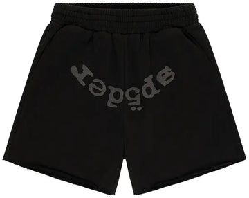 Sp5der OG Web V2 Phantom Shorts Black
