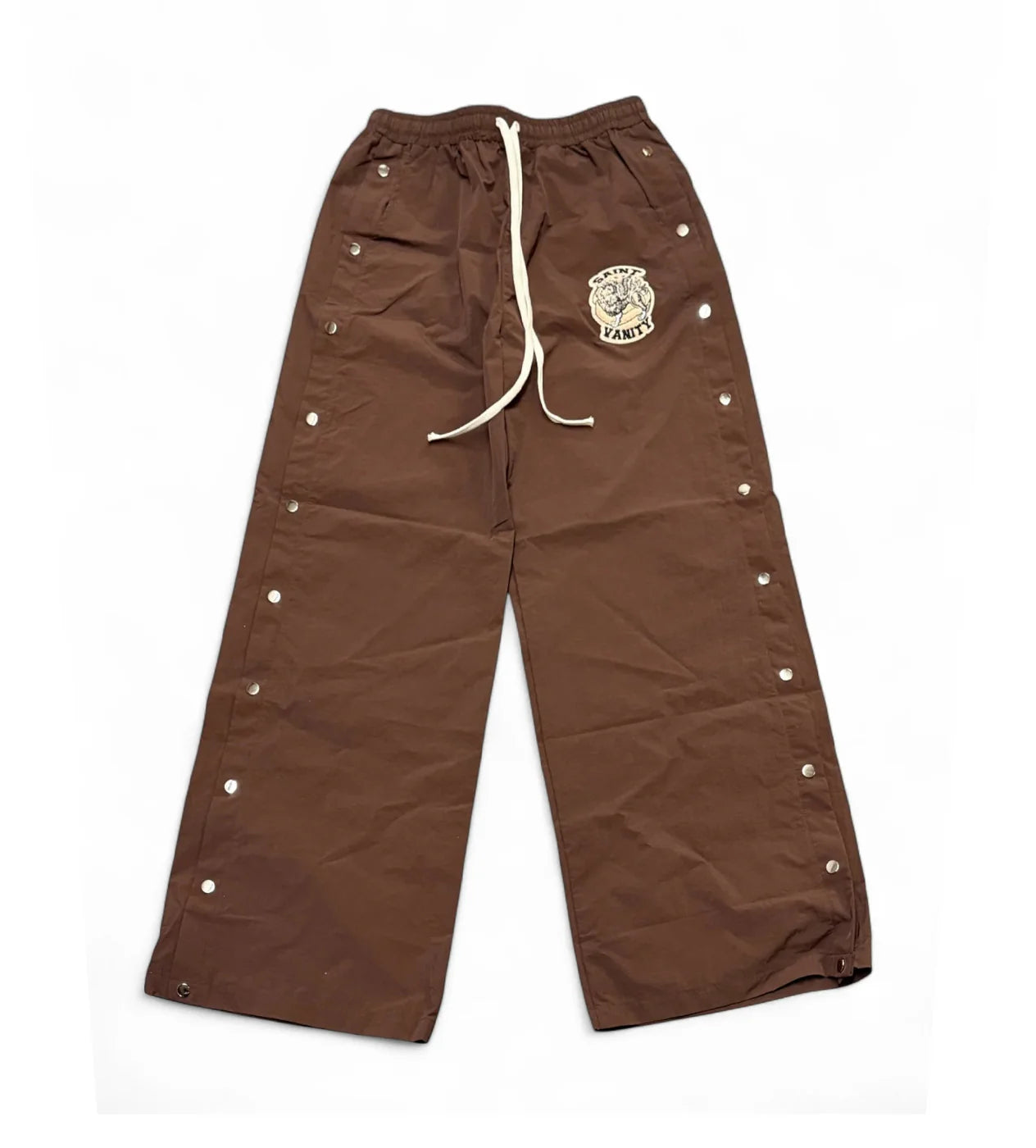 Saint Vanity ‘Brown’ Nylon Pants