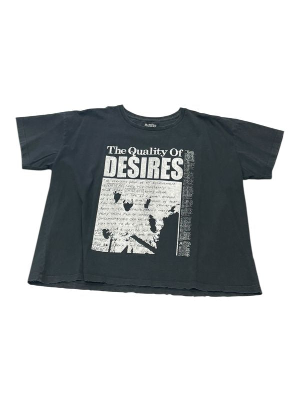 Matiere De Desires T-Shirt Black