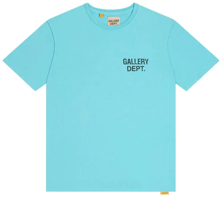 Gallery Dept Vintage Souvenir T-Shirt Light Teal