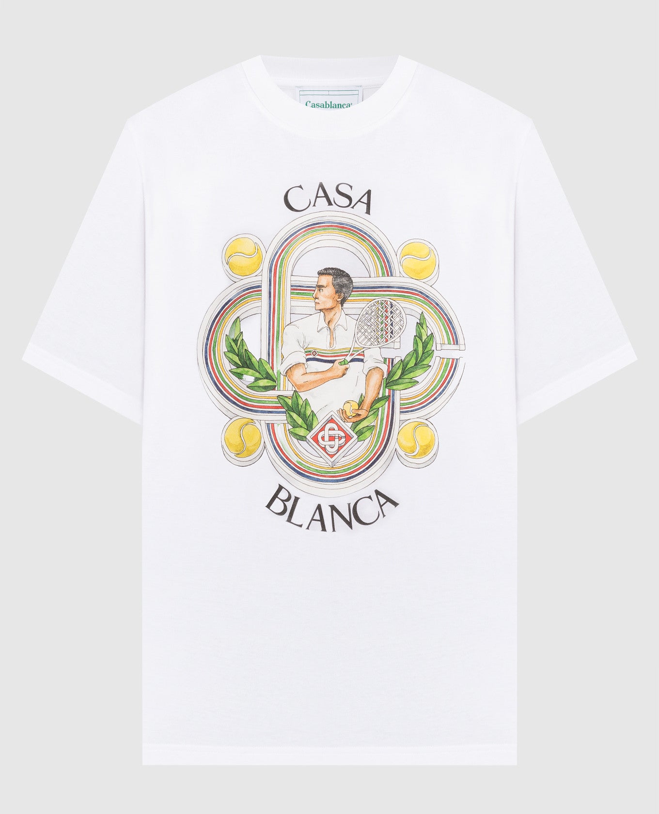 Casablanca Le Joueur T-Shirt White
