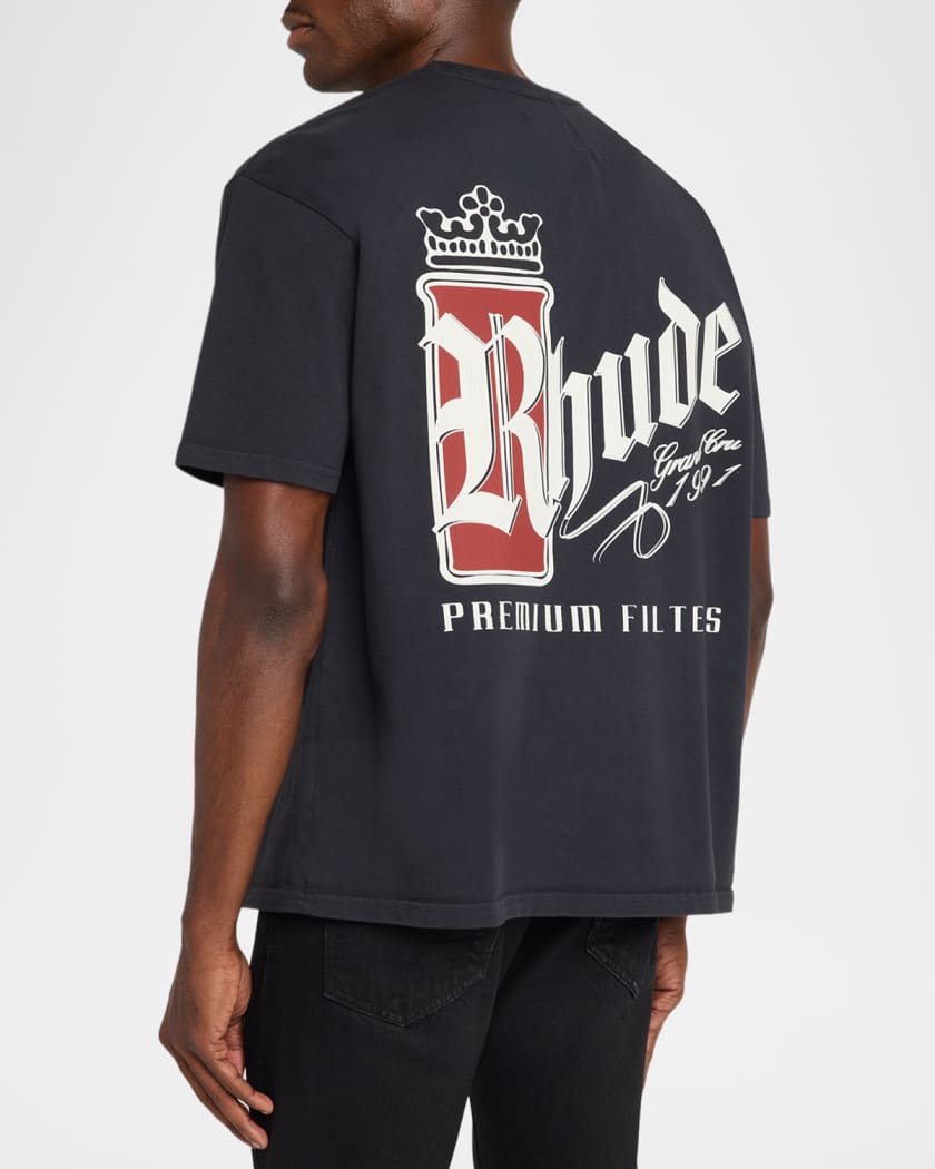 Men’s Rhude Famar 91 T-Shirt Black