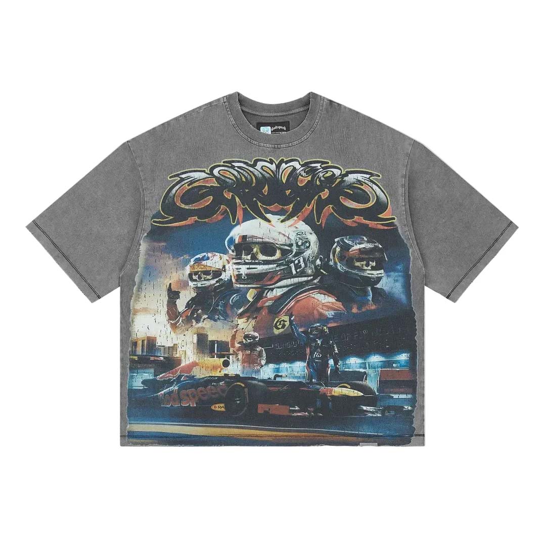 Godspeed Front Runner T-Shirt Grey