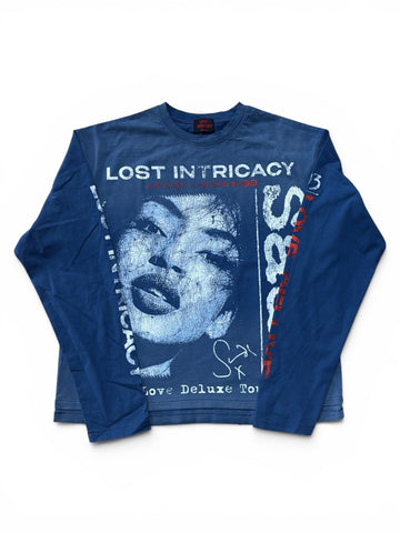 Lost Intricacy ‘Sade’ Long Sleeve Blue