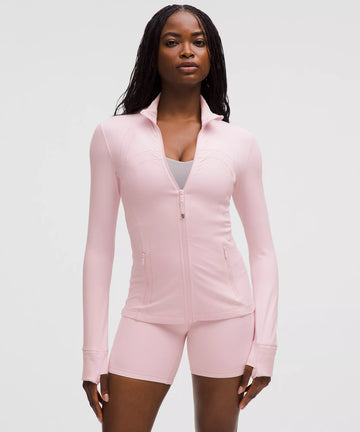 LuLu Lemon Define Jacket & Pants Set Pink