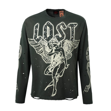 Lost intricacy Emerald Lost Angel Long Sleeve Green