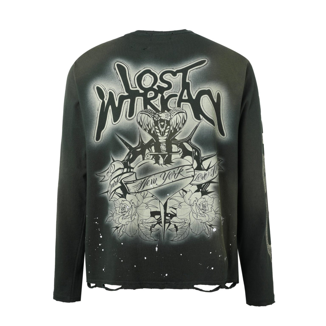 Lost intricacy Emerald Lost Angel Long Sleeve Green
