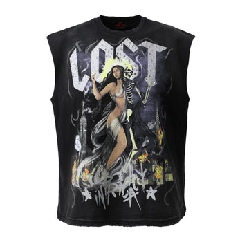 Lost Intricacy Afterlife Sleeveless Shirt Black