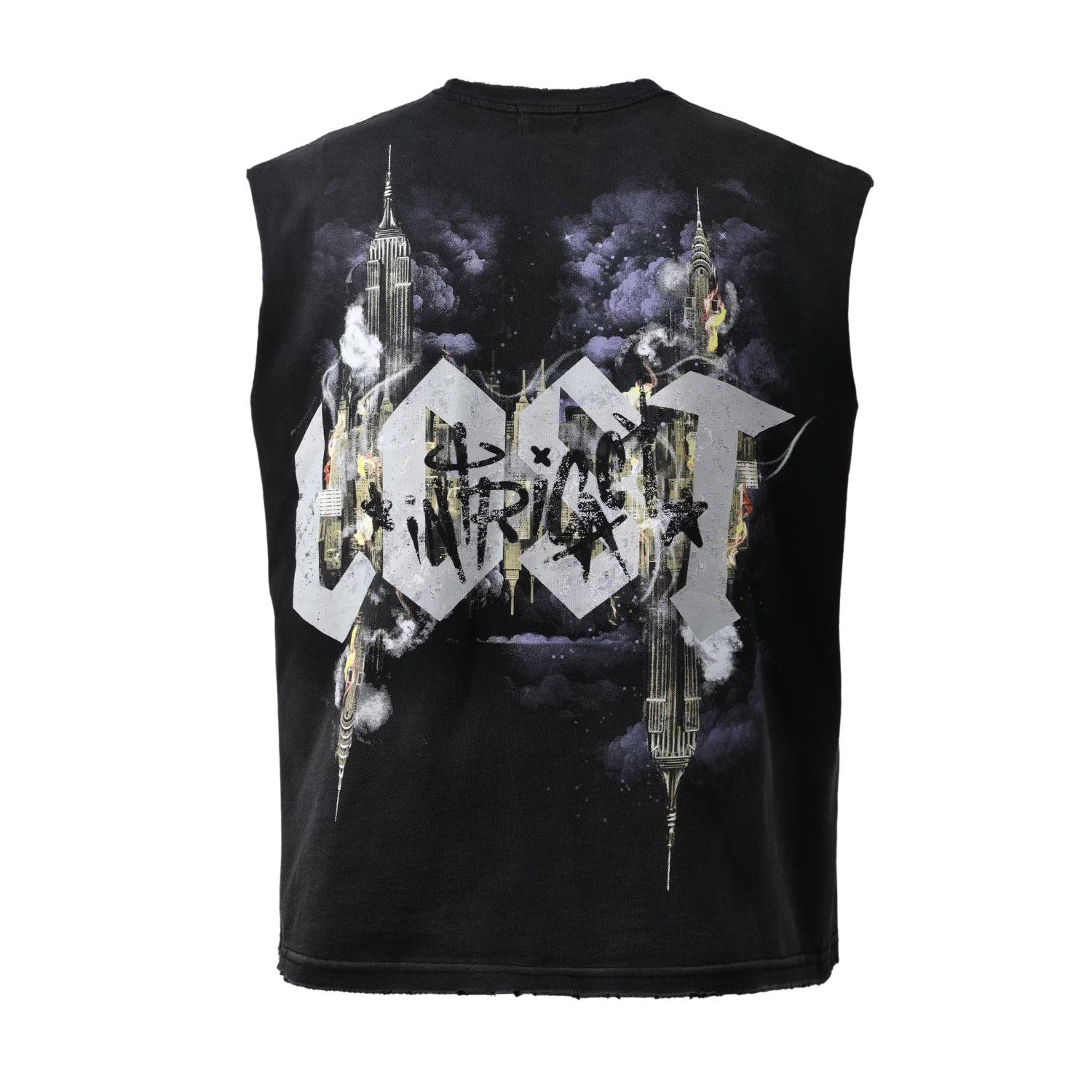 Lost Intricacy Afterlife Sleeveless Shirt Black