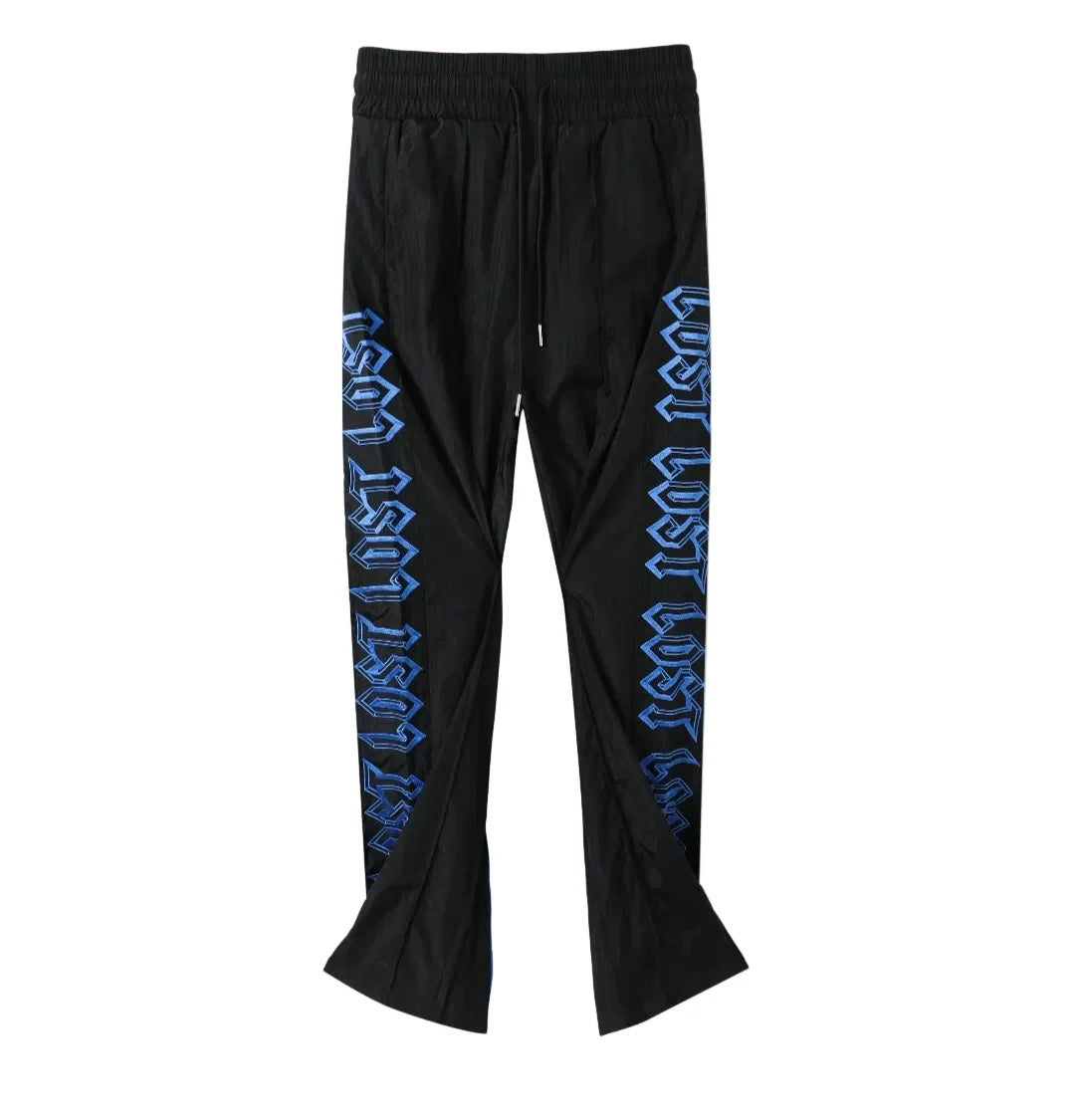 Lost Intricacy Track Pants Black/Blue