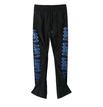 Lost Intricacy Track Pants Black/Blue