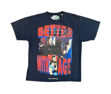 Better With Age T-Shirt Met Grafische Print Blue