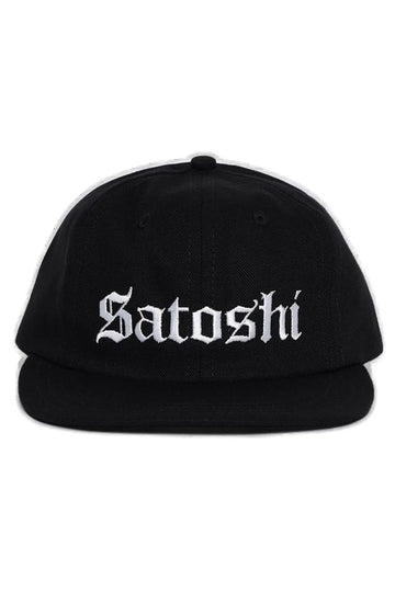 Satoshi Nakamoto OG Logo Embroidered Curved Peak Baseball Cap