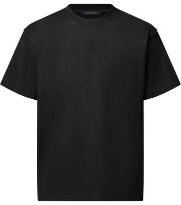 LV Embossed T-Shirt Black