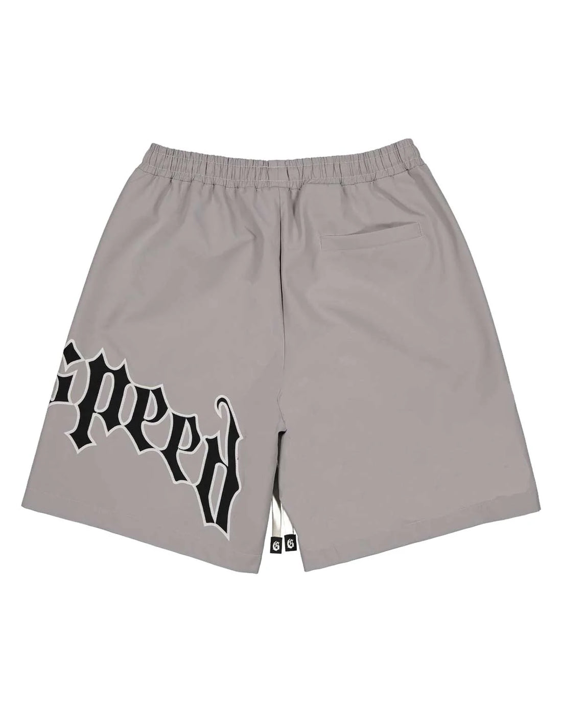 Godspeed OG Logo Nylon Shorts Grey