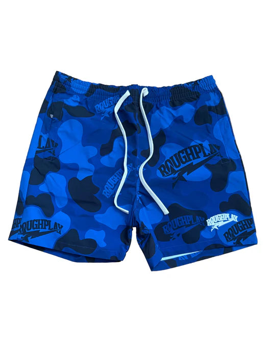 Roughplay Shorts Blue Camo