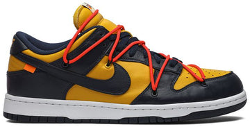Nike Dunk Low Off White University Gold