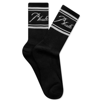 Rhude Script Logo Sock