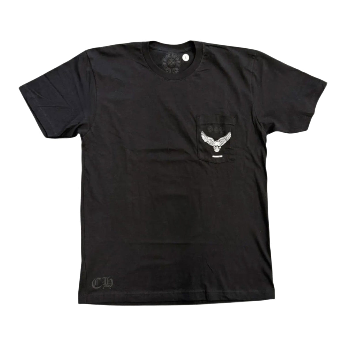 Chrome Hearts Foti Aerosmith Youngblood Cross Pocket T-Shirt