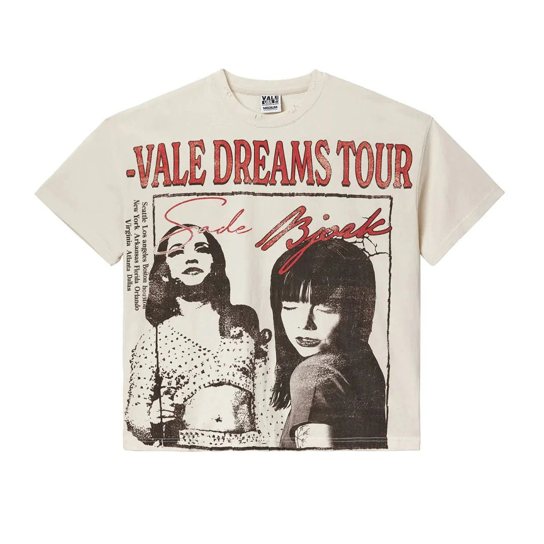 Vale Forever Fantasy T-Shirt Cream & Red