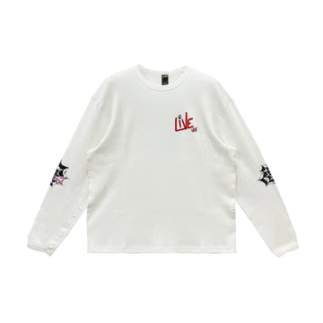 Matty Boy Anti Promo Sex Record Waffle Thermal Long Sleeve T-Shirt
