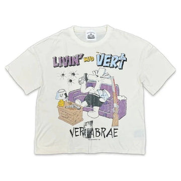 Vertabrae Livin' Without Vert T-Shirt Cream