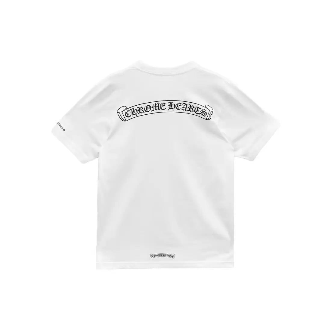 Chrome Hearts Scroll T-Shirt White