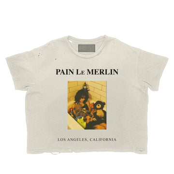 Merlin’s Father Bathing Memories T-Shirt White
