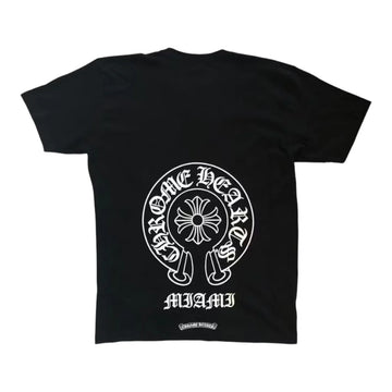 Chrome Heart Miami Horseshoe Tee Black