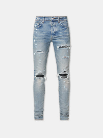 Clay Indigo Black Patch Amiri Mx1 Jeans
