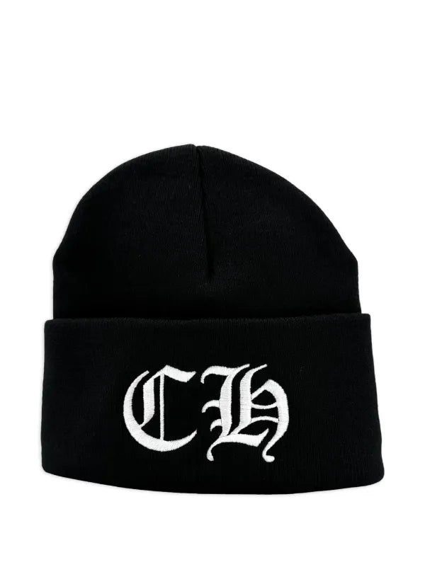 Chrome Hearts CH Logo Beanie Black
