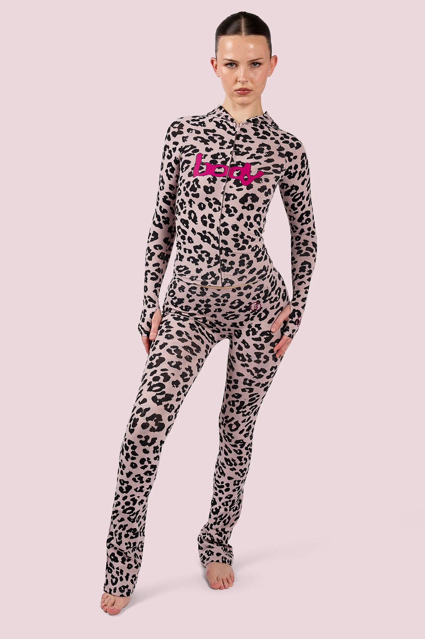 Body By Raven Leopard/Pink Suit
