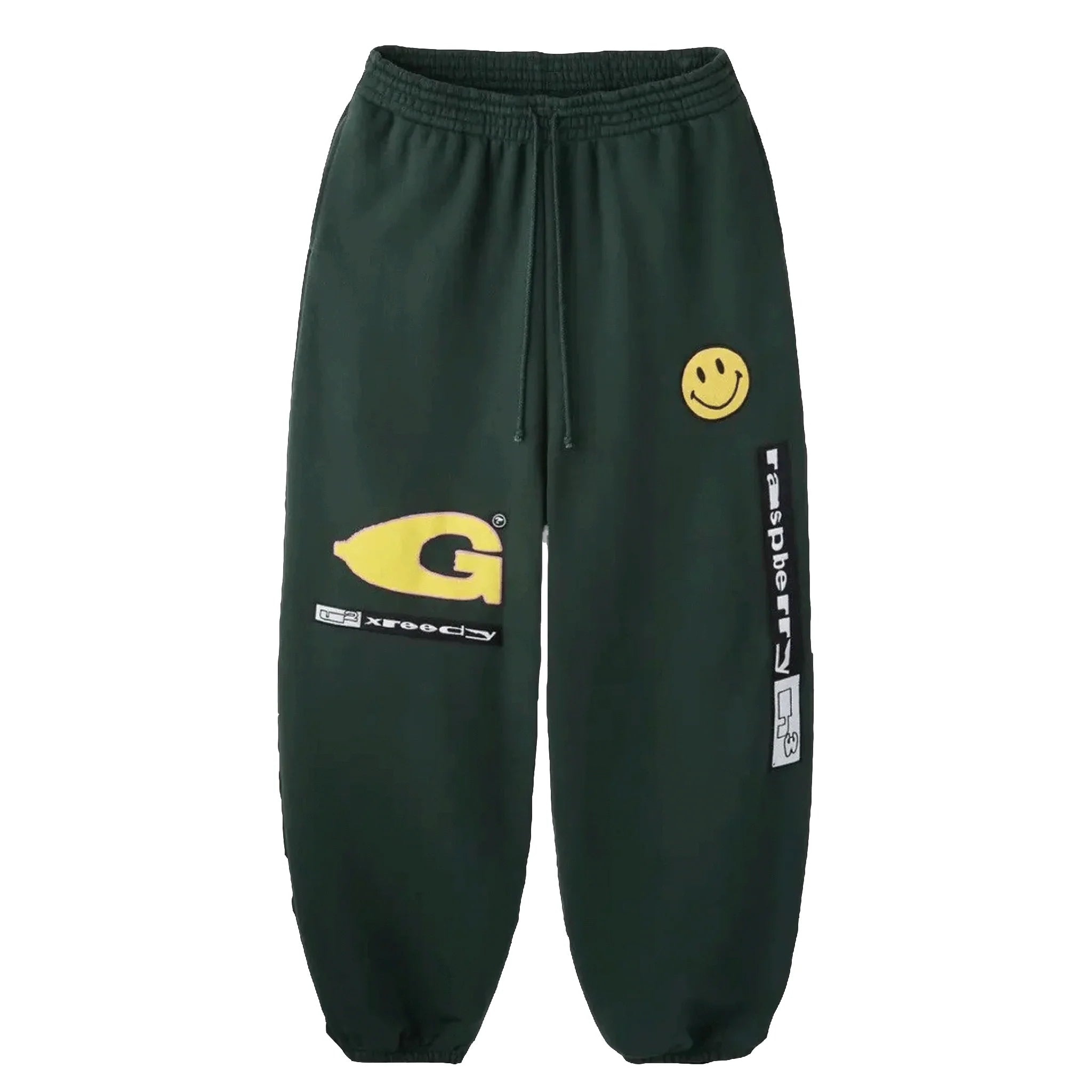 GV Gallery Raspberry Hills X Greedy Unit Garbage Sweatpants Green