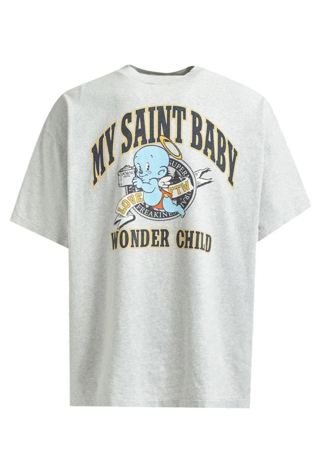 SAINT MXXXXXX Saint Baby T-Shirt Grey