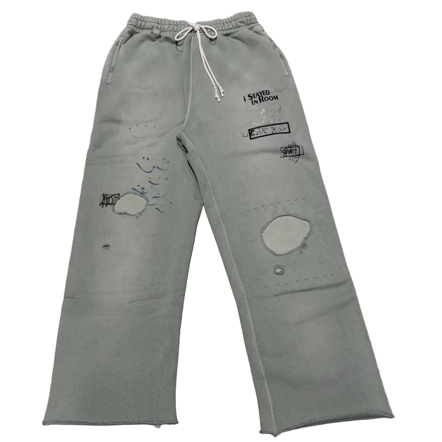 Paly Hollywood Alta Cienega Sweatpants Green