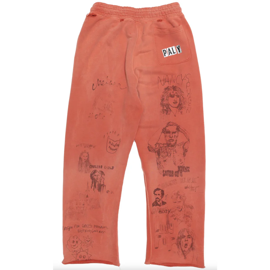 Paly Hollywood Chelseay Hotel Sweatpants Red