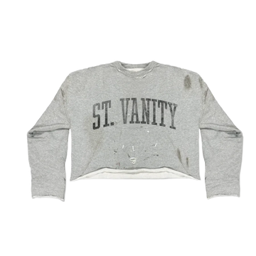 Saint Vanity Bager Crewneck Grey & Black