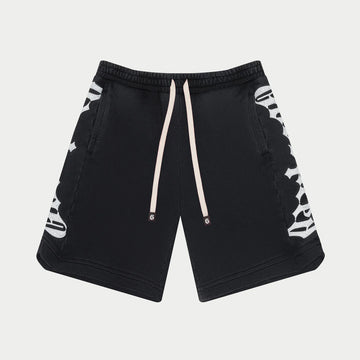 Godspeed Courtside Sweat Shorts Washed Black