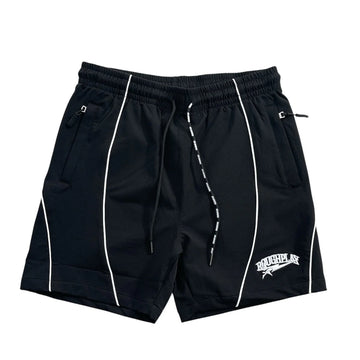 Roughplay Pipe Stripe Shorts Black