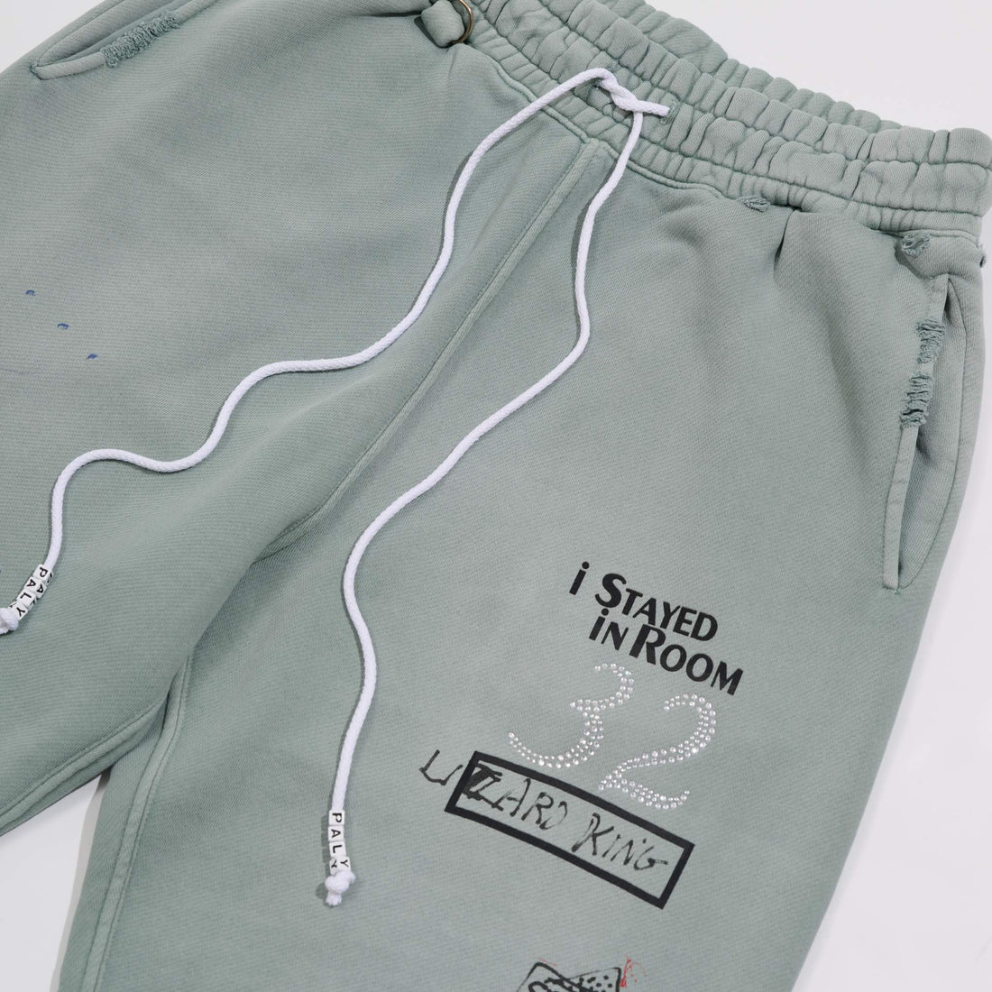 Paly Hollywood Alta Cienega Sweatpants Green