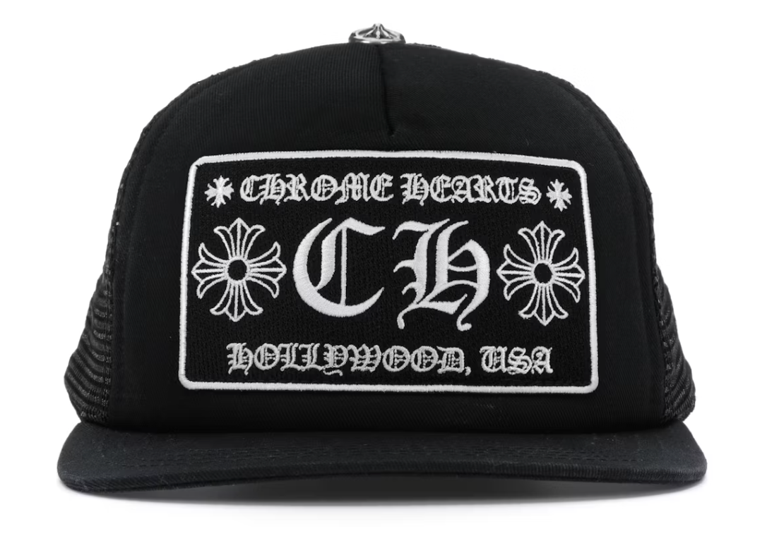 Chrome Hearts CH Hollywood Trucker Hat